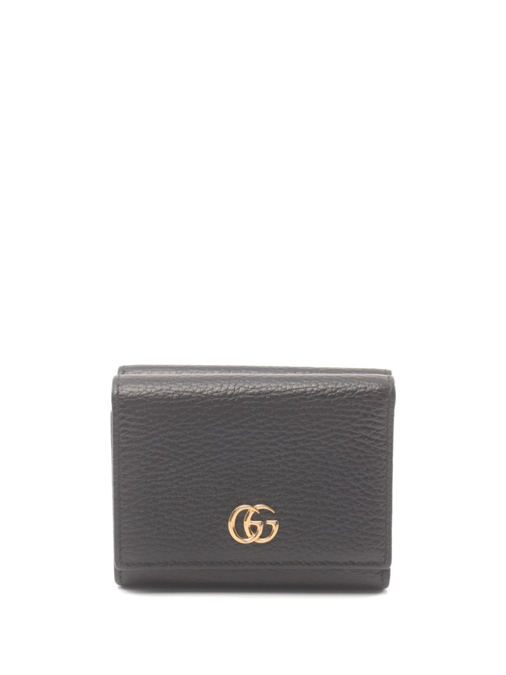 Gucci Pre-Owned 2010s Petite Marmont tri-fold wallet - Black von Gucci Pre-Owned