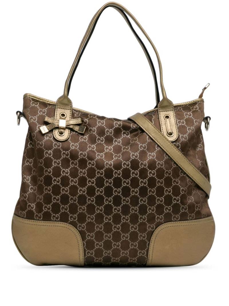 Gucci Pre-Owned 2016-2023 GG Canvas Princy satchel - Brown von Gucci Pre-Owned