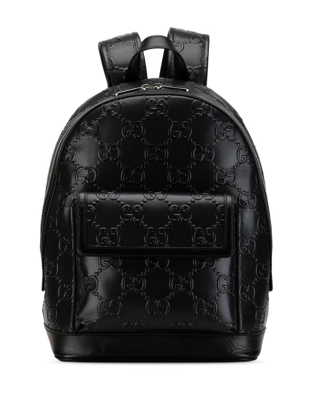 Gucci Pre-Owned 2016-2023 GG Embossed Tennis backpack - Black von Gucci Pre-Owned