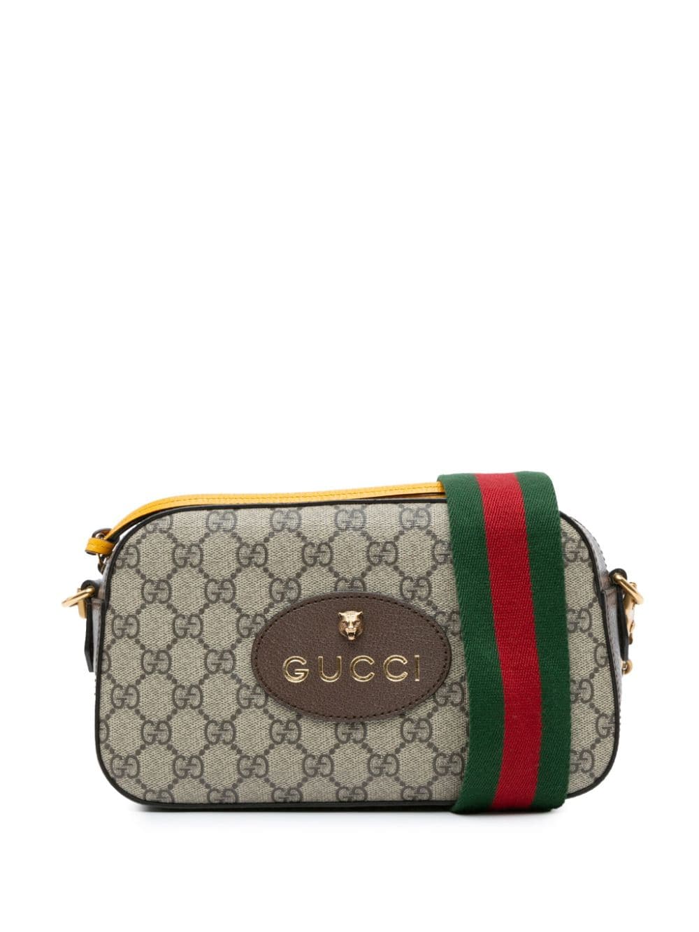 Gucci Pre-Owned 2016-2023 GG Supreme Neo Vintage crossbody bag - Brown von Gucci Pre-Owned