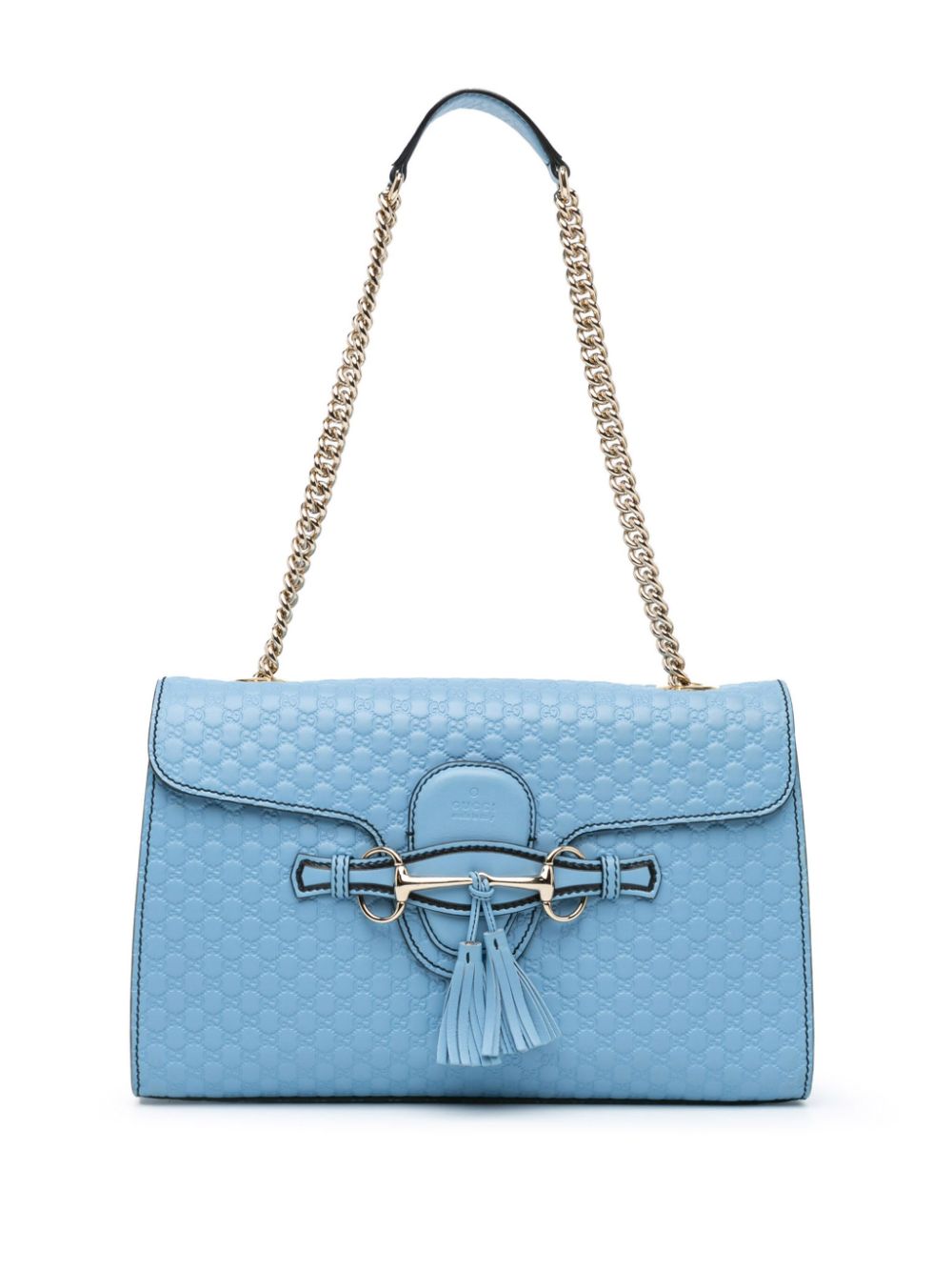 Gucci Pre-Owned 2016-2023 Medium Microguccissima Emily shoulder bag - Blue von Gucci Pre-Owned