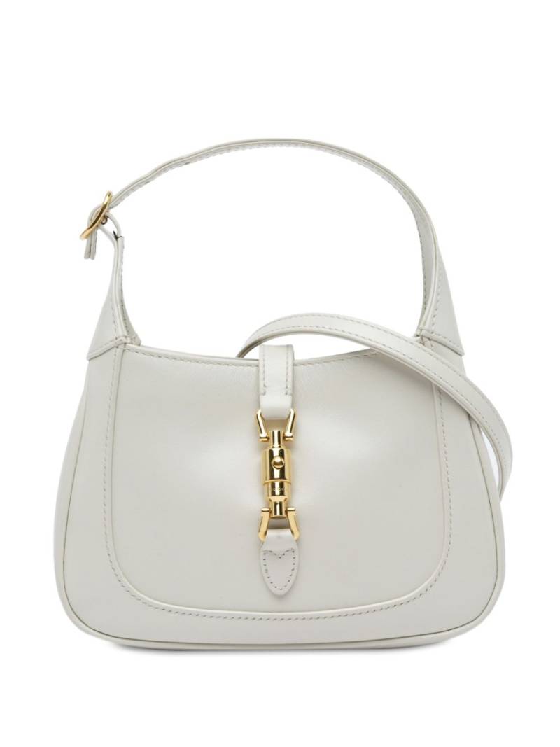 Gucci Pre-Owned 2016-2023 Mini Jackie 1961 crossbody bag - White von Gucci Pre-Owned