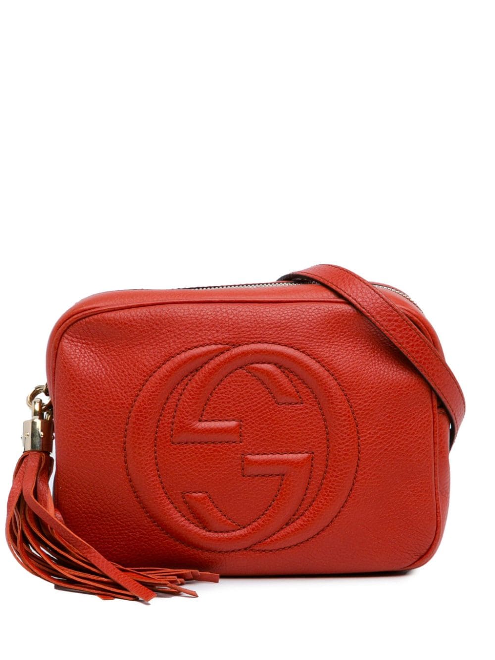 Gucci Pre-Owned 2016-2023 Small Leather Soho Disco crossbody bag - Red von Gucci Pre-Owned