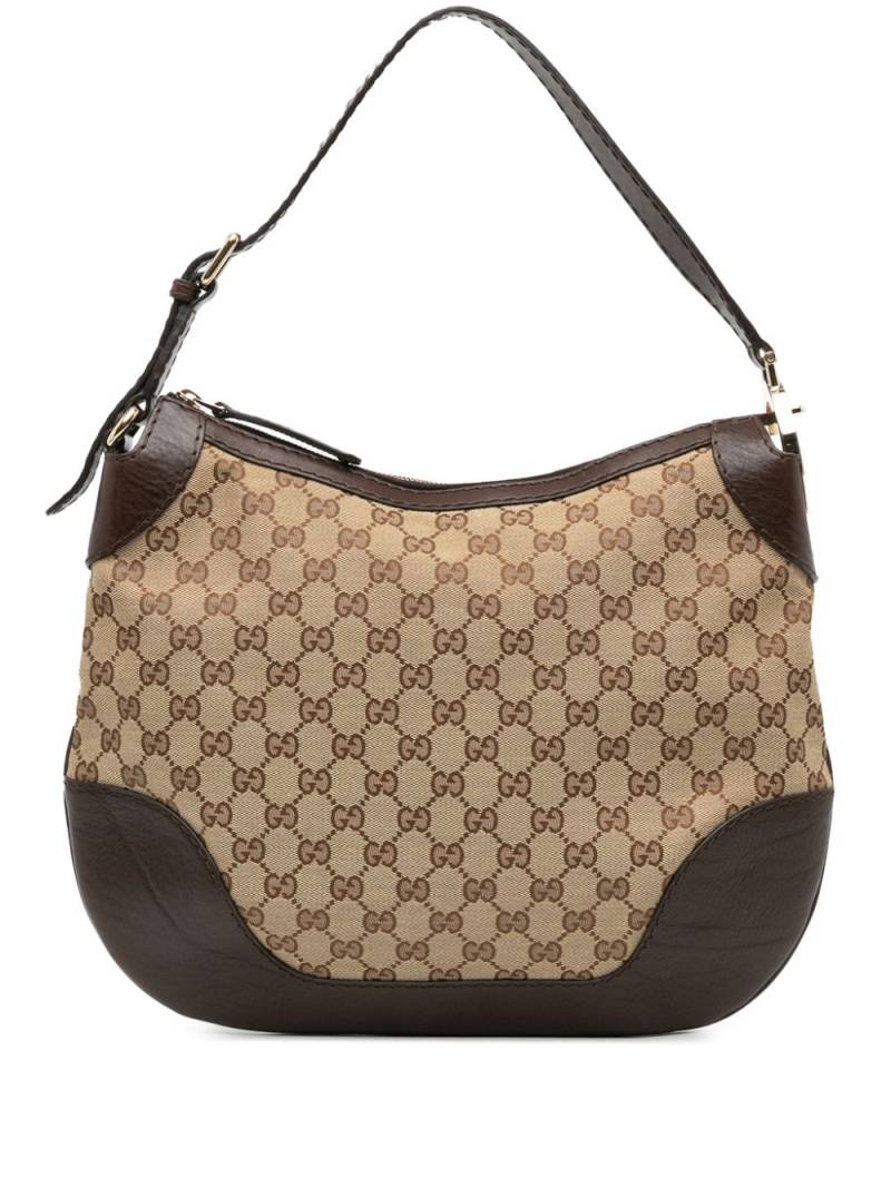 Gucci Pre-Owned 2016-2024 Charlotte GG Canvas hobo bag - Brown von Gucci Pre-Owned