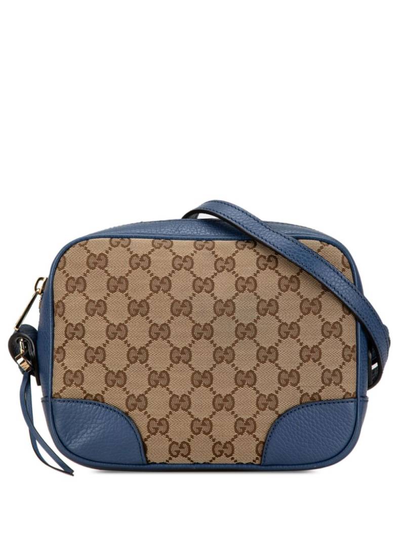 Gucci Pre-Owned 2016-2024 GG Canvas Bree crossbody bag - Brown von Gucci Pre-Owned