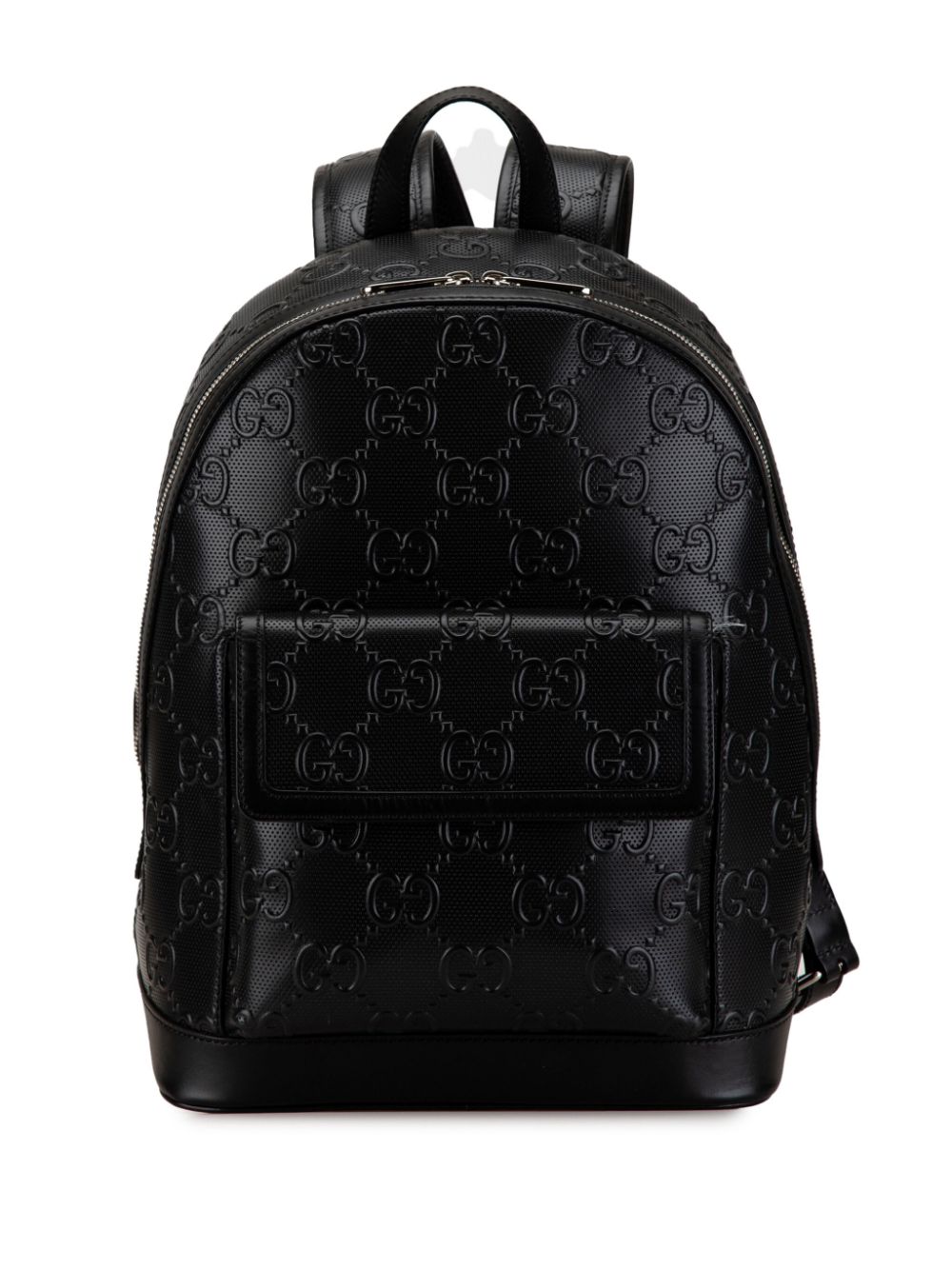 Gucci Pre-Owned 2016-2024 GG Embossed backpack - Black von Gucci Pre-Owned