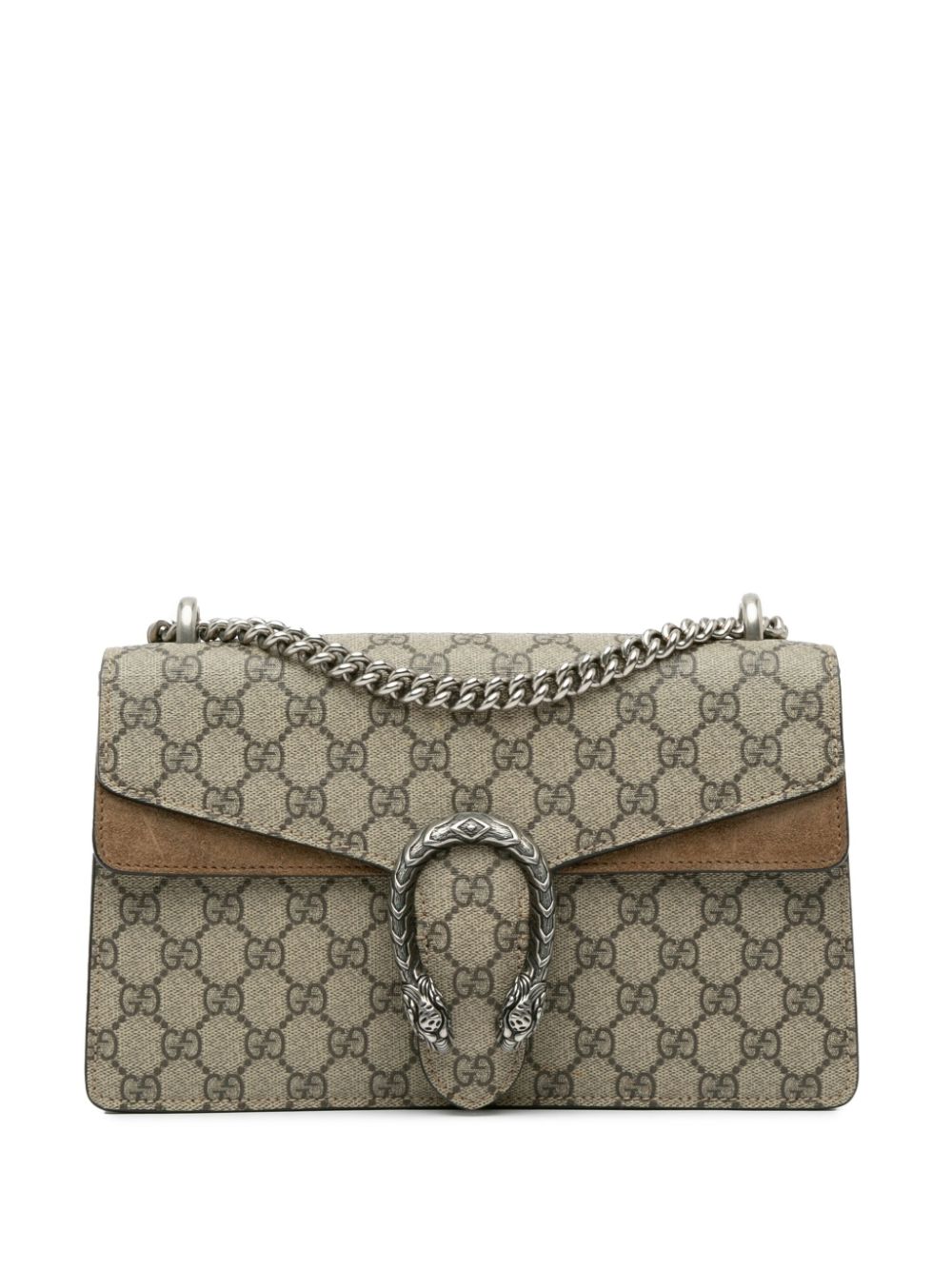 Gucci Pre-Owned 2016-2024 Small GG Supreme Dionysus shoulder bag - Brown von Gucci Pre-Owned