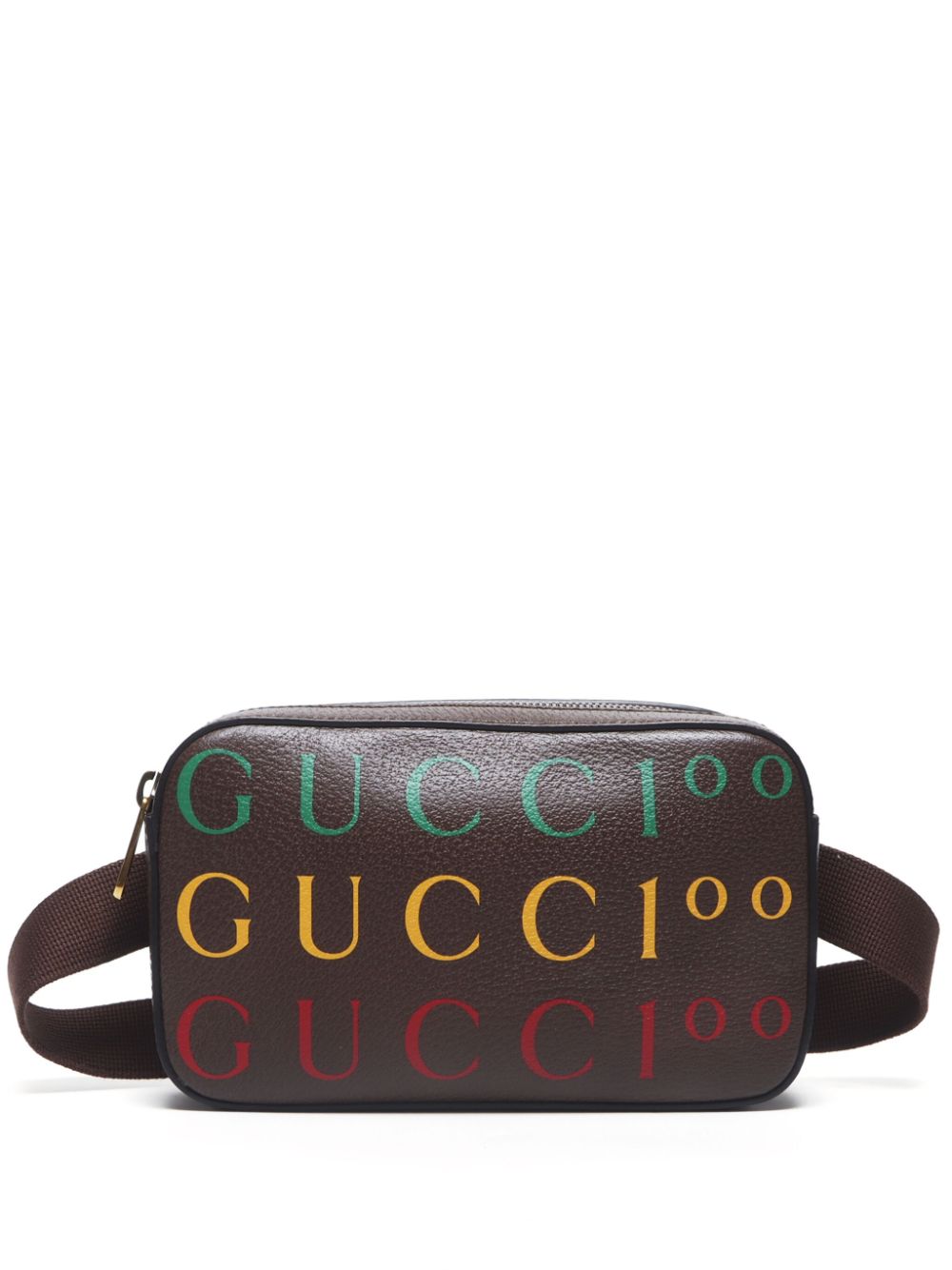 Gucci Pre-Owned 2020's Aria 100th Anniversary belt bag - Brown von Gucci Pre-Owned