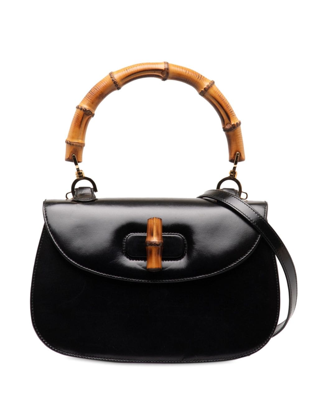 Gucci Pre-Owned 20th Century Bamboo Night satchel - Black von Gucci Pre-Owned