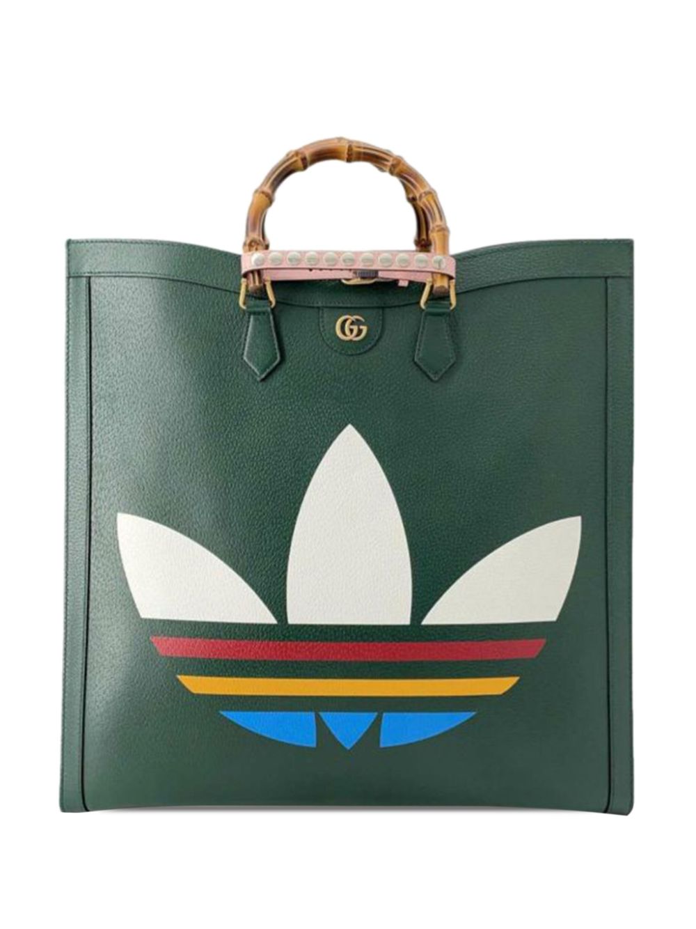 Gucci Pre-Owned 21st Century x Adidas Maxi Diana satchel - Green von Gucci Pre-Owned