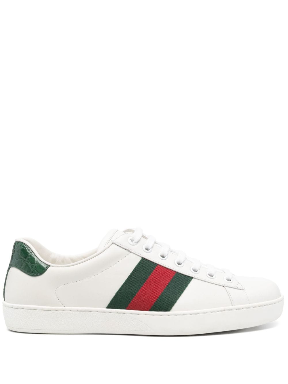 Gucci Pre-Owned Ace sneakers - White von Gucci Pre-Owned