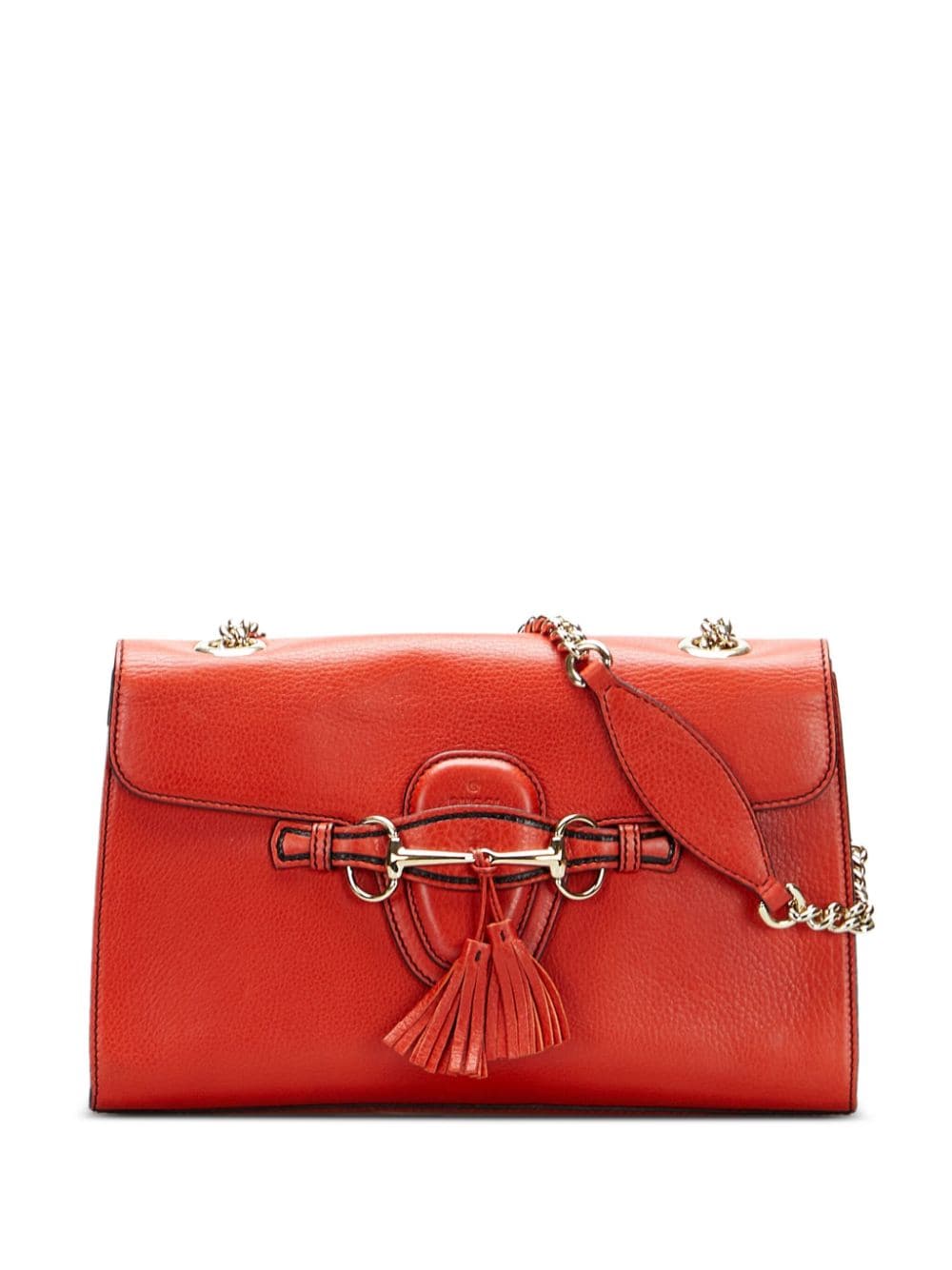 Gucci Pre-Owned Emily tassel-detail shoulder bag - Red von Gucci Pre-Owned