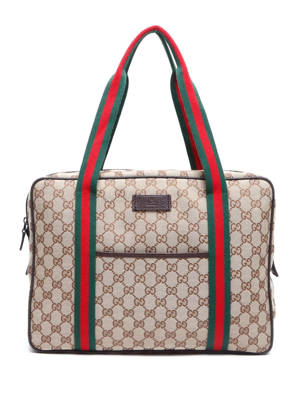 Gucci Pre-Owned GG canvas duffle bag - Neutrals von Gucci Pre-Owned