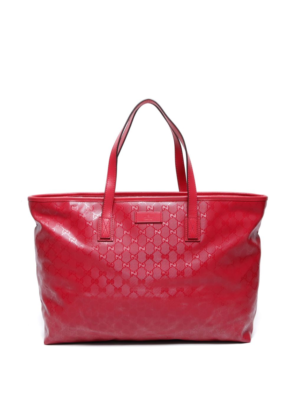 Gucci Pre-Owned Imprime tote bag - Red von Gucci Pre-Owned