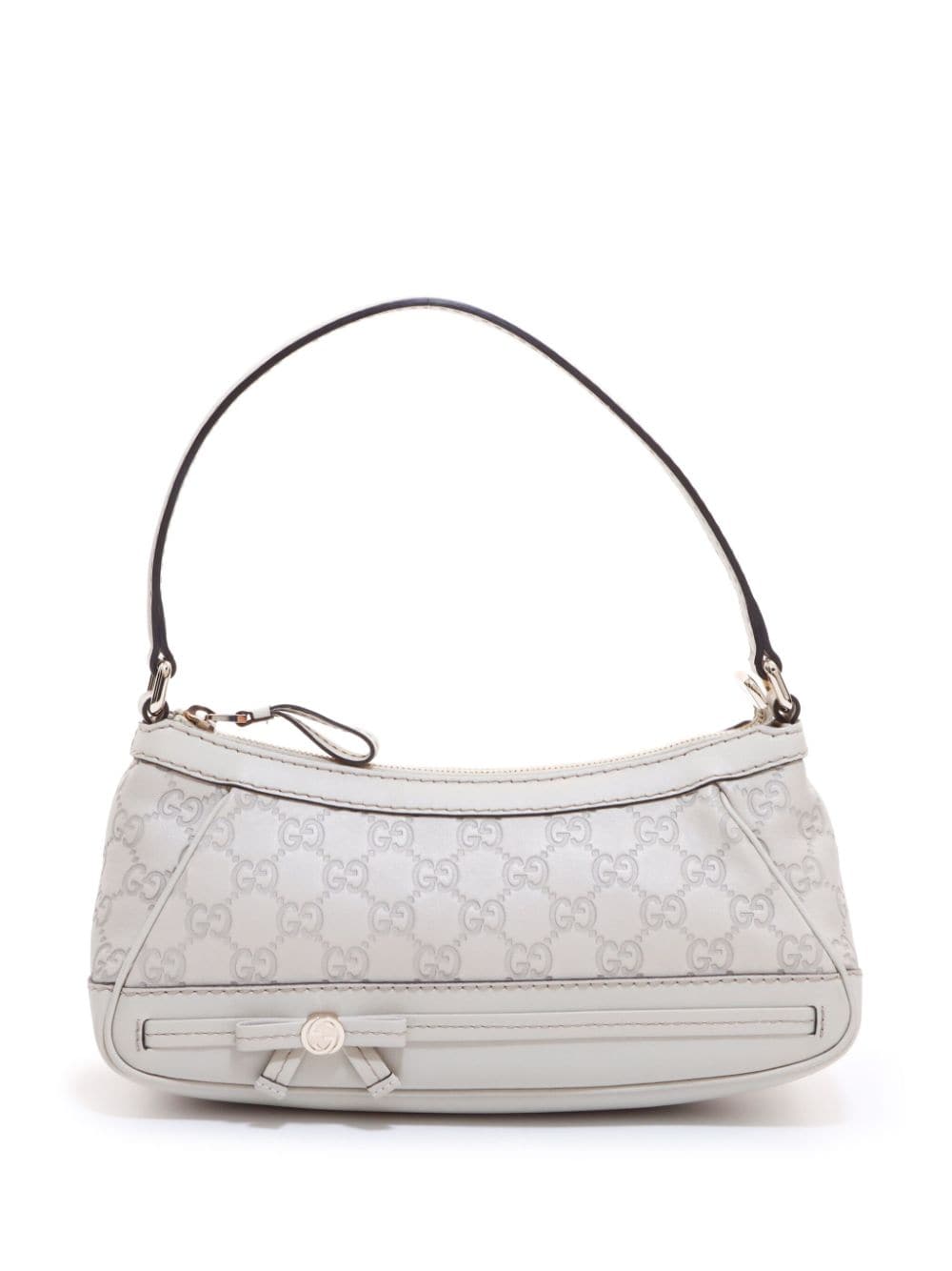 Gucci Pre-Owned Mayfair Guccissima handbag - White von Gucci Pre-Owned