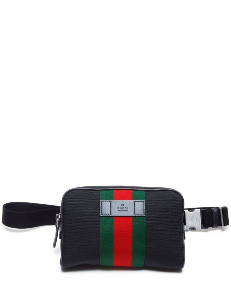 Gucci Pre-Owned Sherry Line belt bag - Black von Gucci Pre-Owned