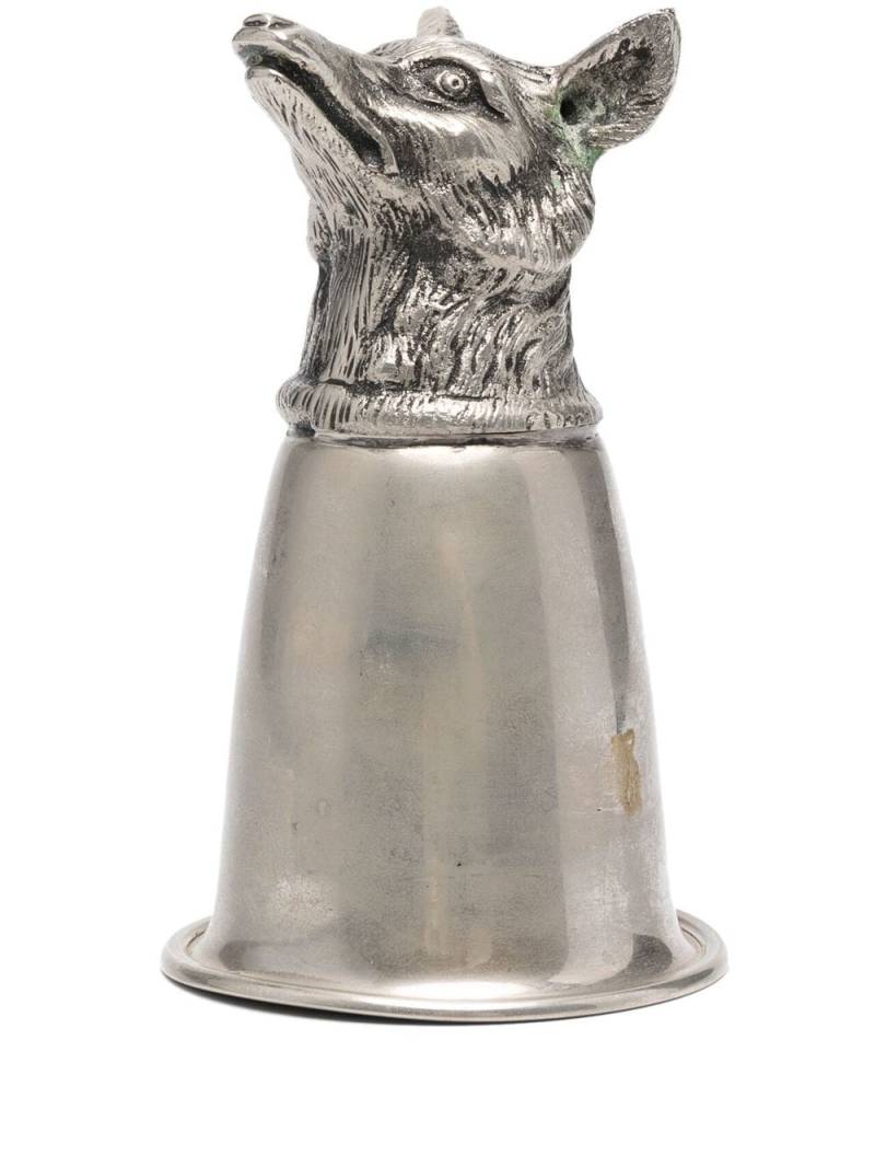 Gucci Pre-Owned fox head cup - Silver von Gucci Pre-Owned