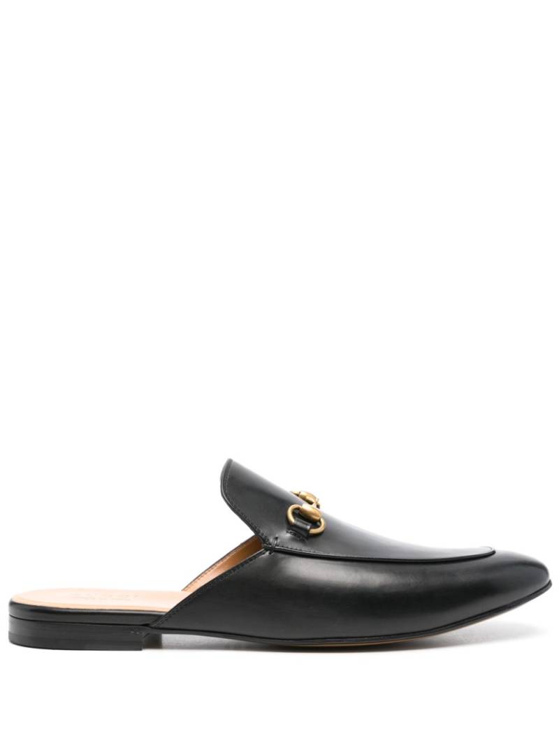 Gucci Pre-Owned leather mules - Black von Gucci Pre-Owned