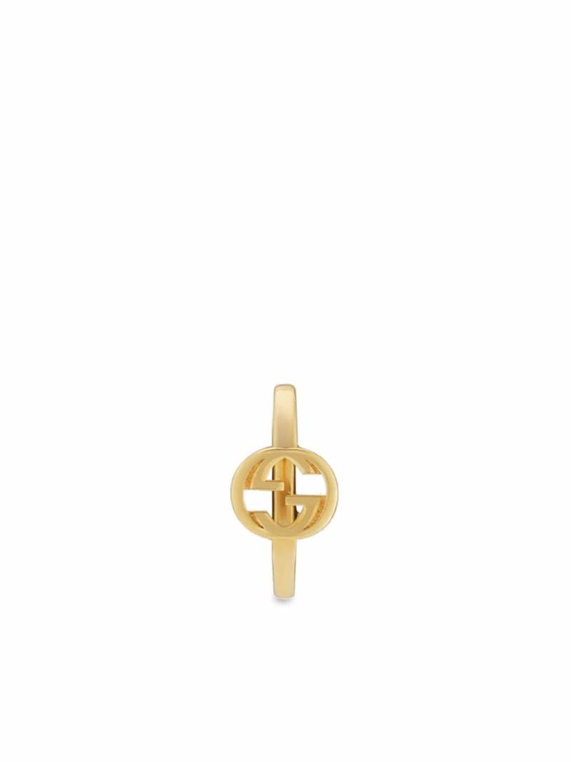 Gucci 18kt yellow gold Interlocking earring von Gucci