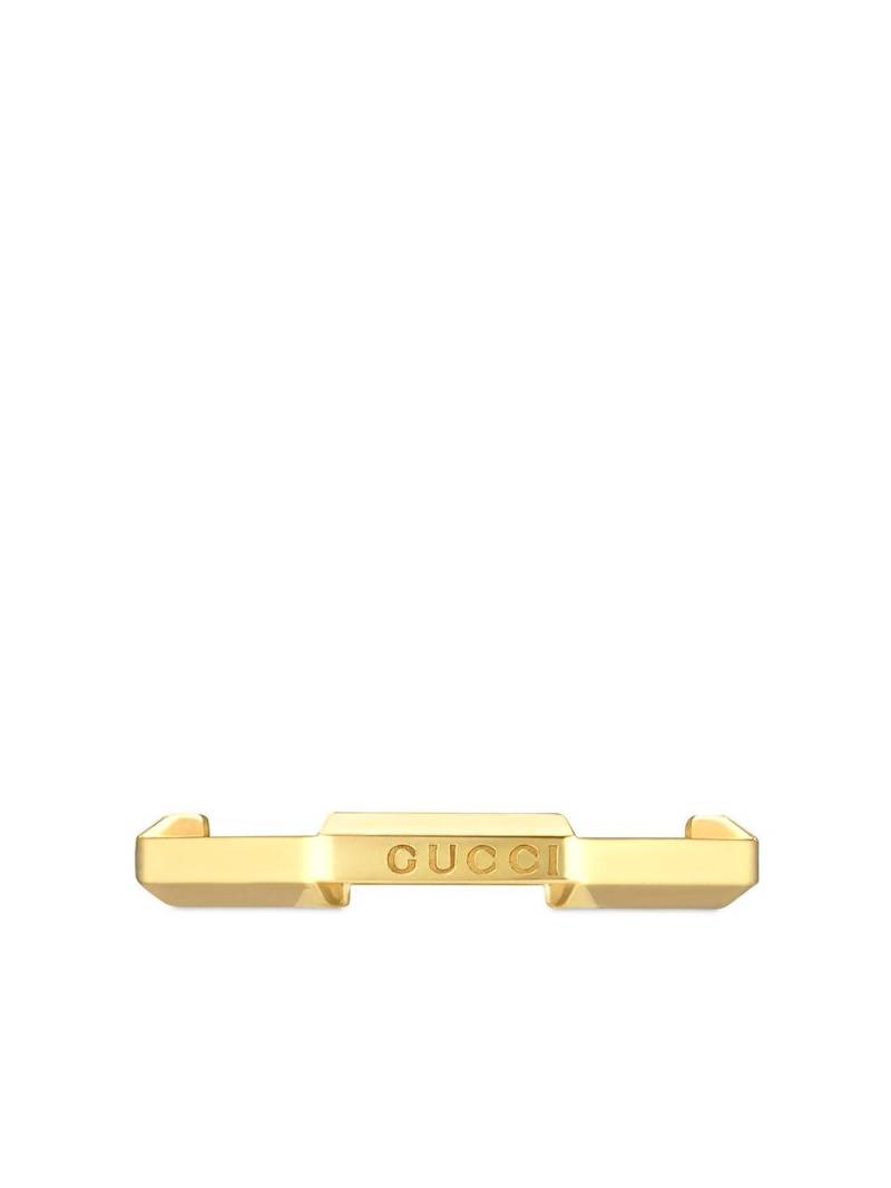 Gucci 18kt yellow gold Link to Love mirrored ring von Gucci