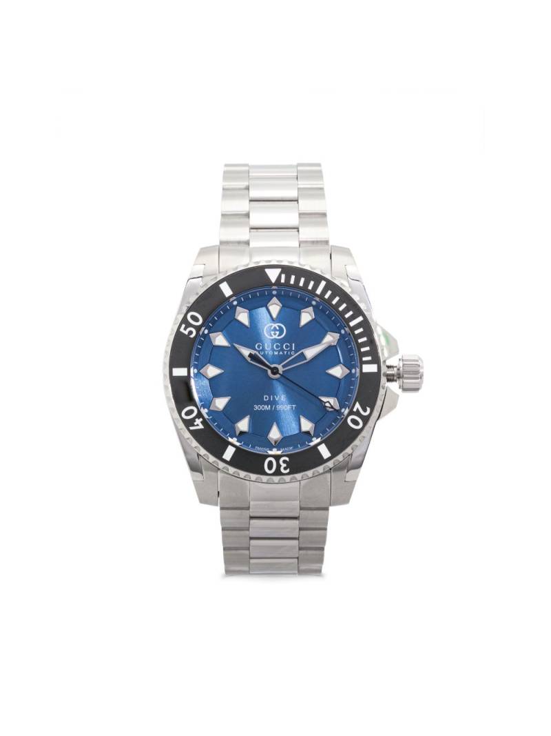 Gucci 40mm Dive - Blue von Gucci