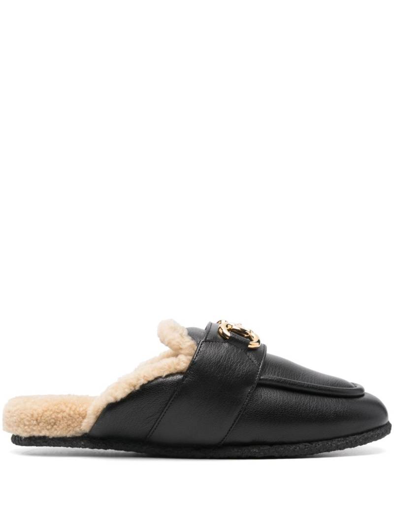 Gucci Ariel slippers - Black von Gucci