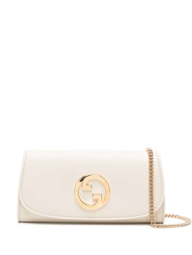 Gucci Blondie chain-link wallet - Neutrals von Gucci