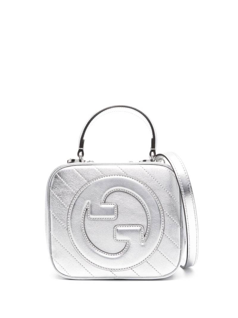 Gucci Blondie leather tote bag - Silver von Gucci