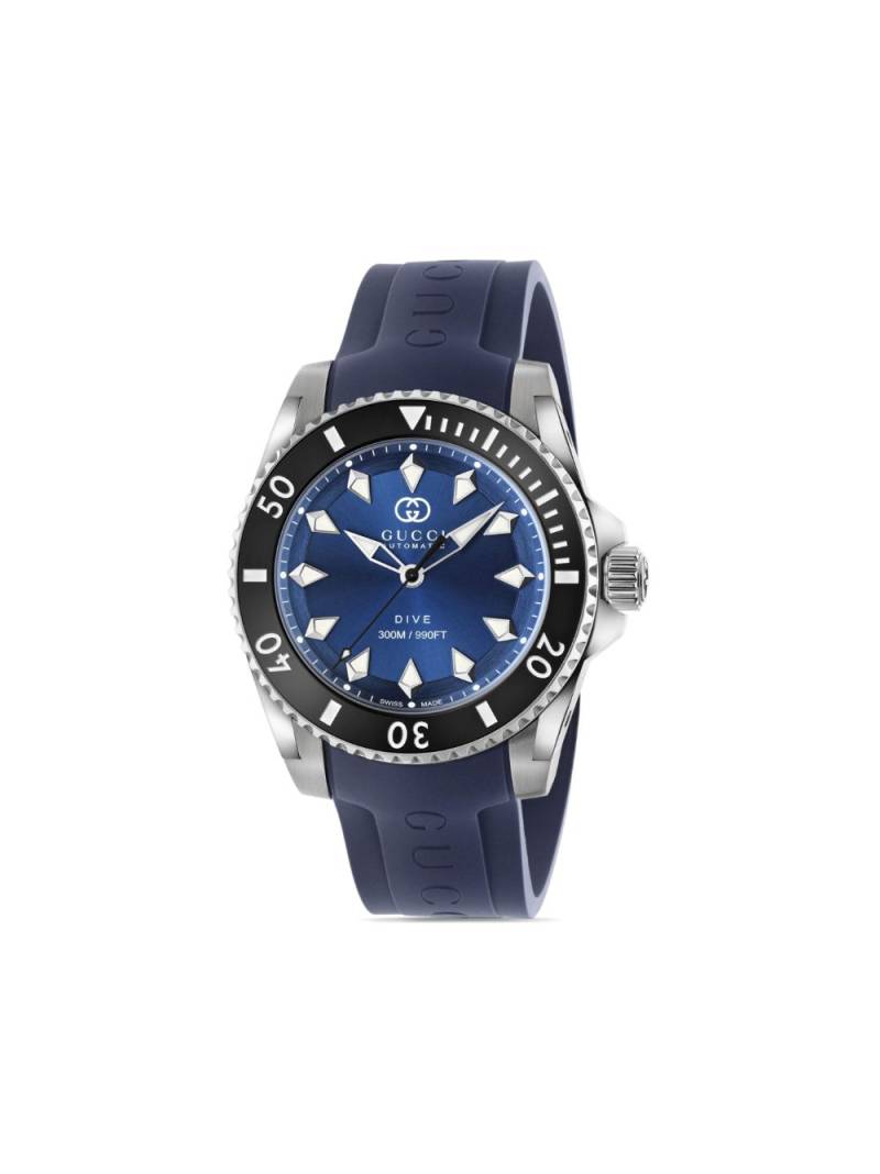 Gucci Dive 40mm - Blue von Gucci