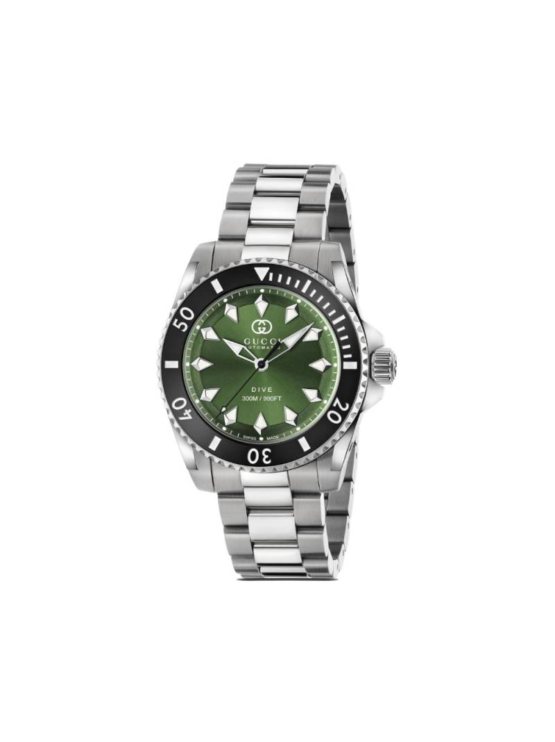 Gucci Dive 40mm - Green von Gucci