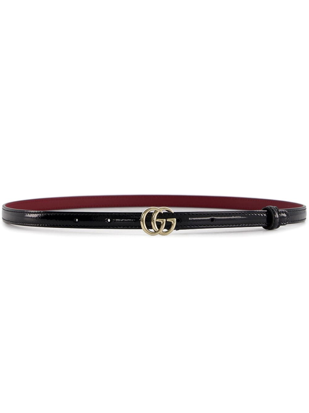 Gucci Double G buckle belt - Black von Gucci