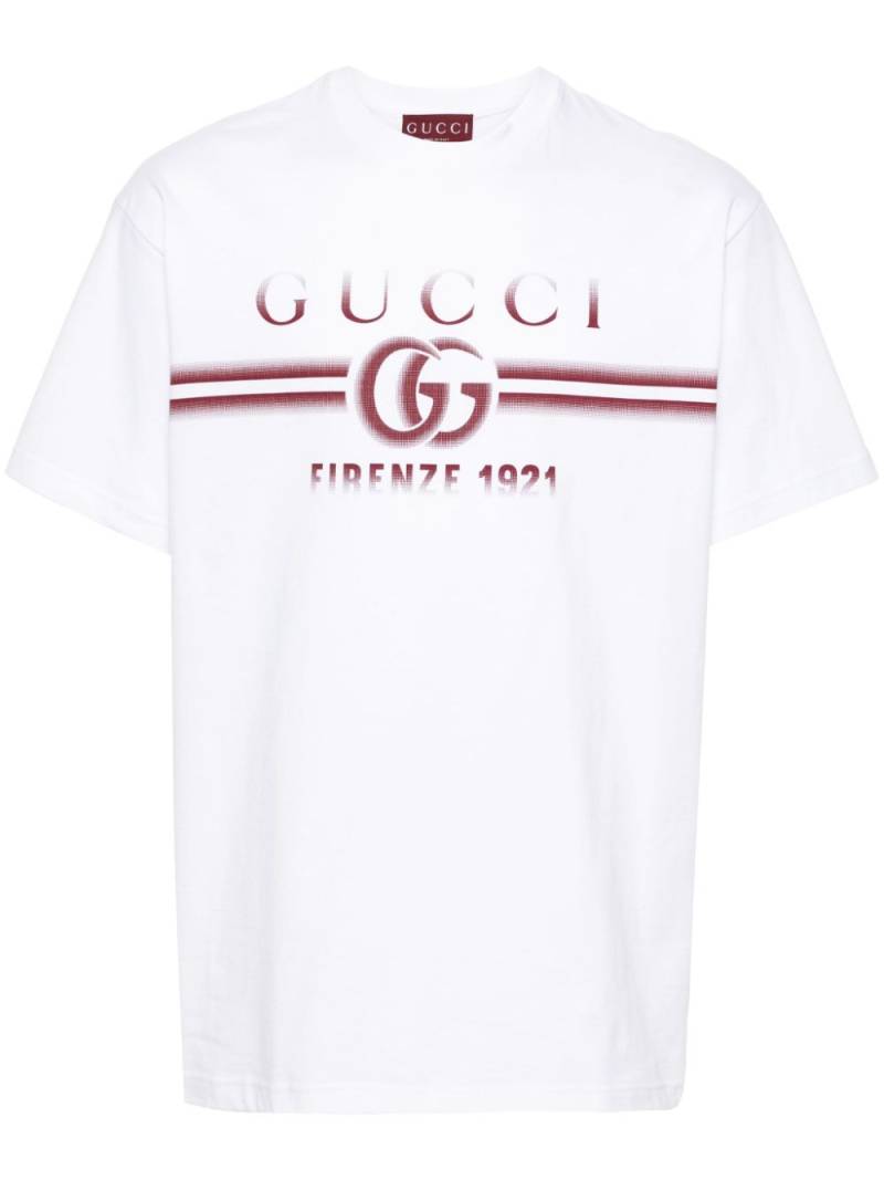 Gucci Double G cotton T-shirt - White von Gucci