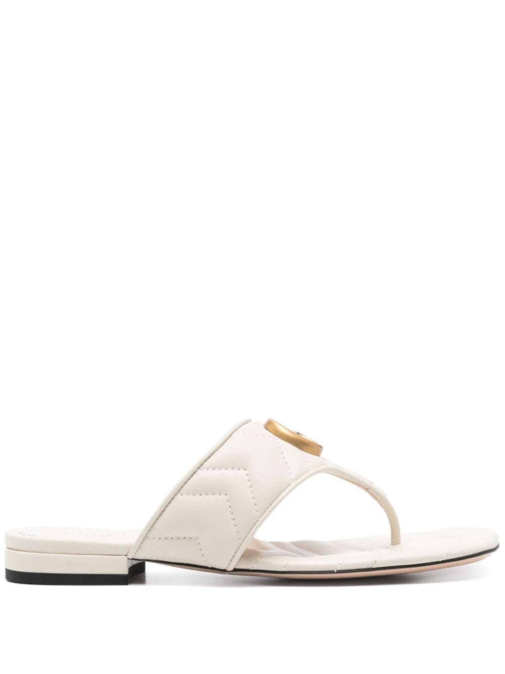 Gucci Double G sandals - White von Gucci