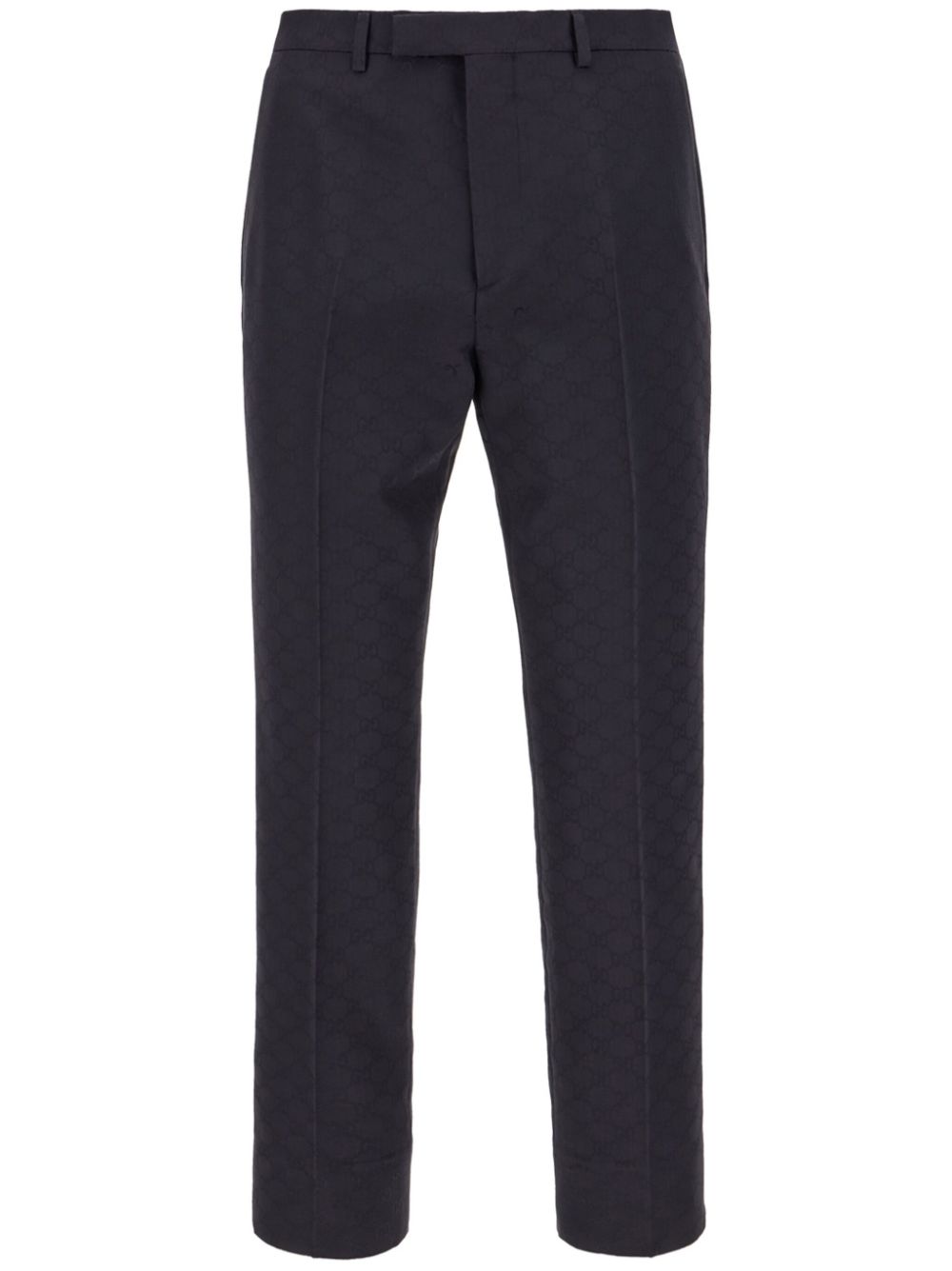 Gucci Double G tapered trousers - Blue von Gucci