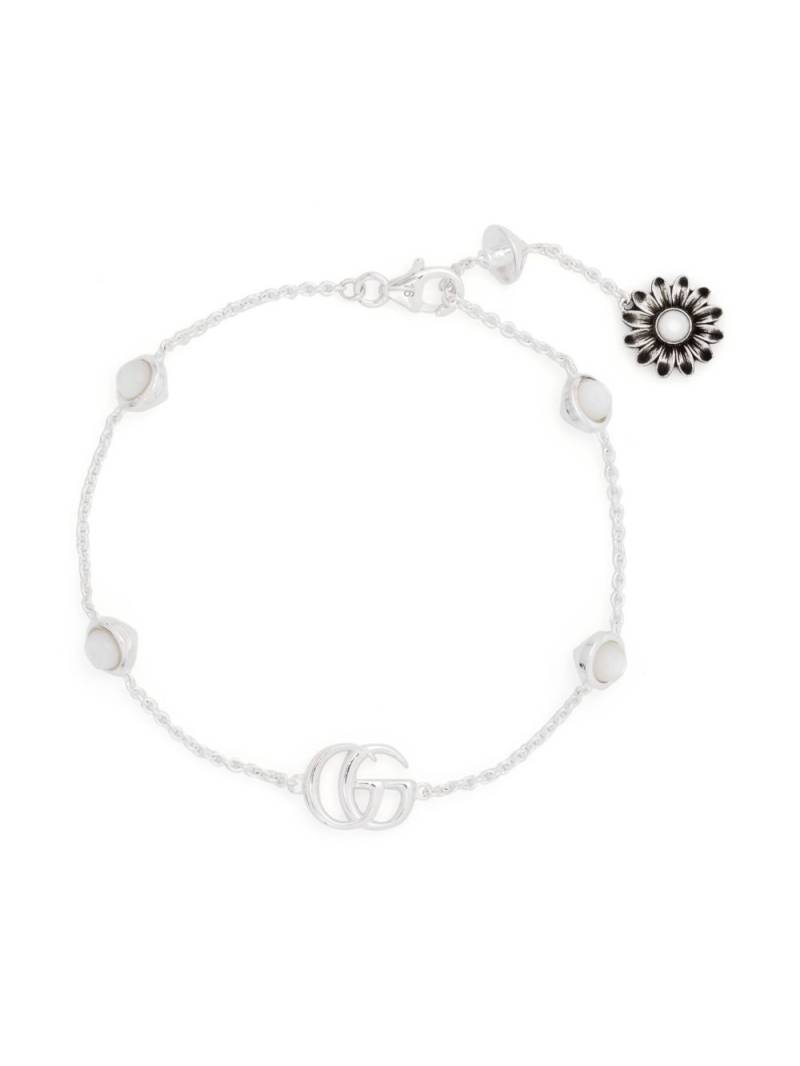 Gucci GG Marmont Flower bracelet - Silver von Gucci