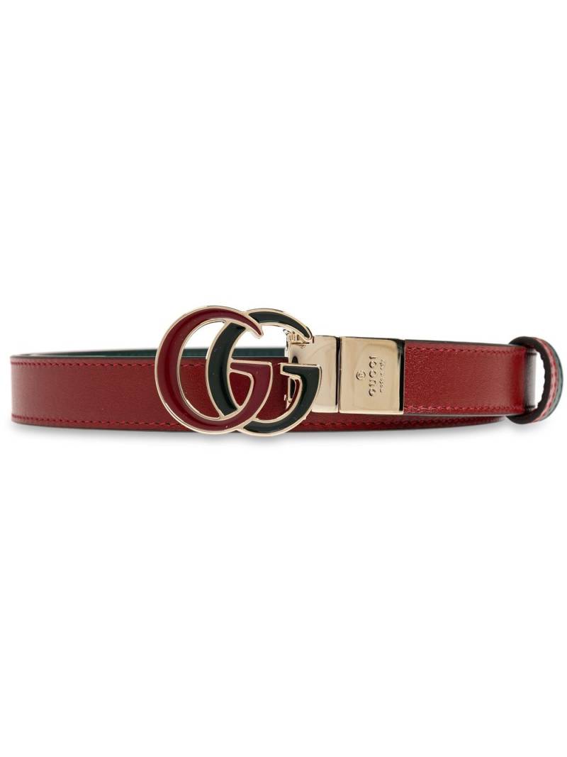 Gucci GG Marmont belt - Red von Gucci