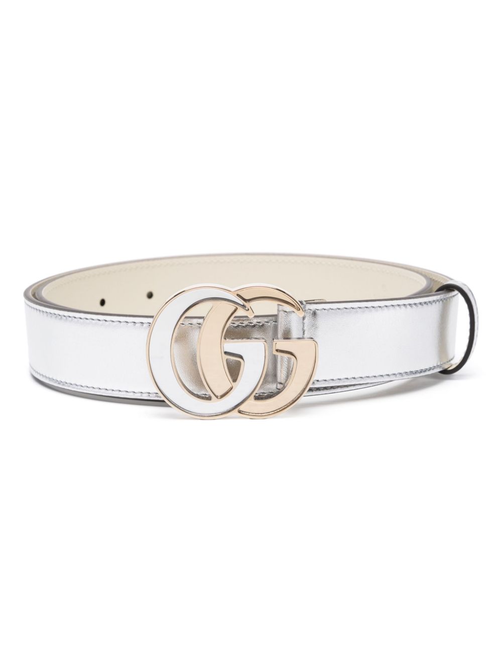 Gucci GG Marmont belt - Silver von Gucci