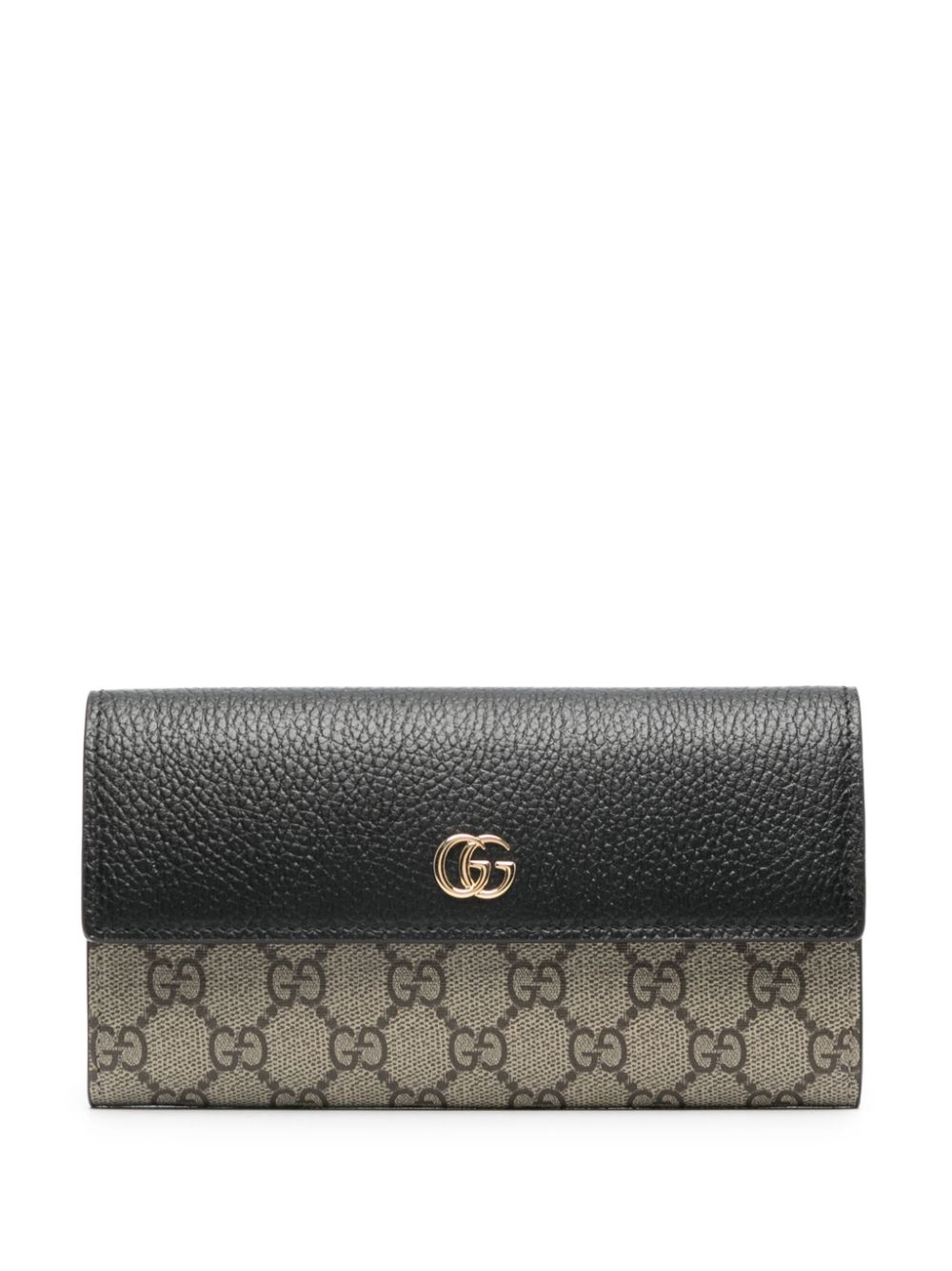 Gucci GG Marmont continental leather wallet - Neutrals von Gucci