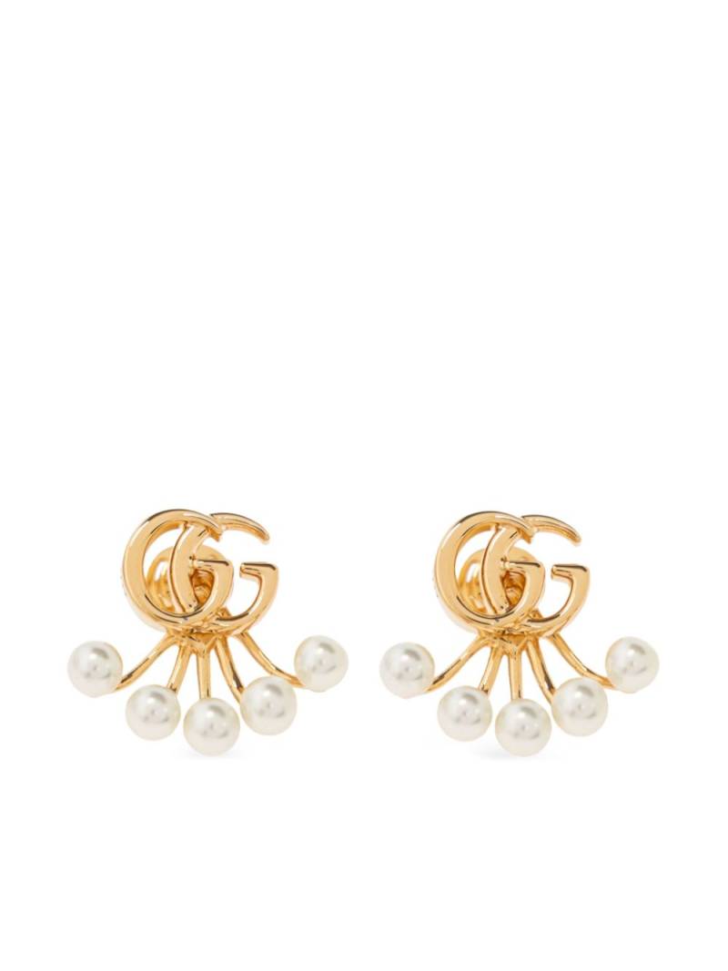 Gucci GG Marmont jacket earrings - Gold von Gucci