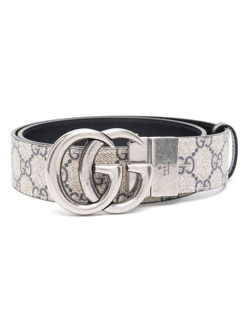 Gucci GG Marmont reversible belt - Blue von Gucci