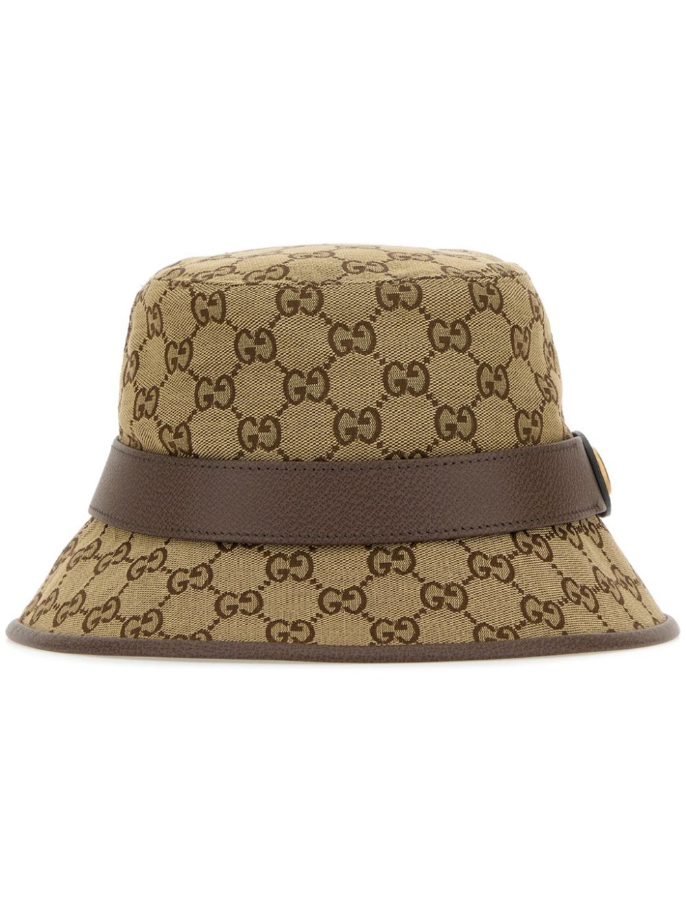 Gucci GG Supreme bucket hat - Brown von Gucci