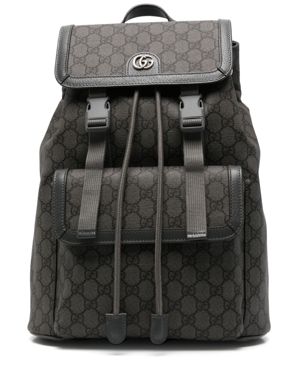 Gucci GG Supreme-canvas backpack - Grey von Gucci