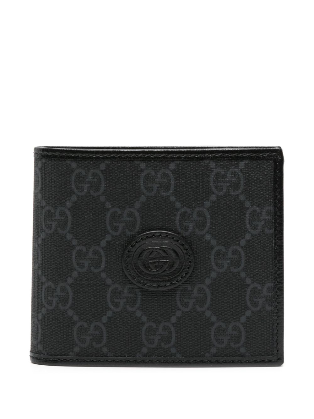 Gucci GG-canvas bi-fold wallet - Black von Gucci