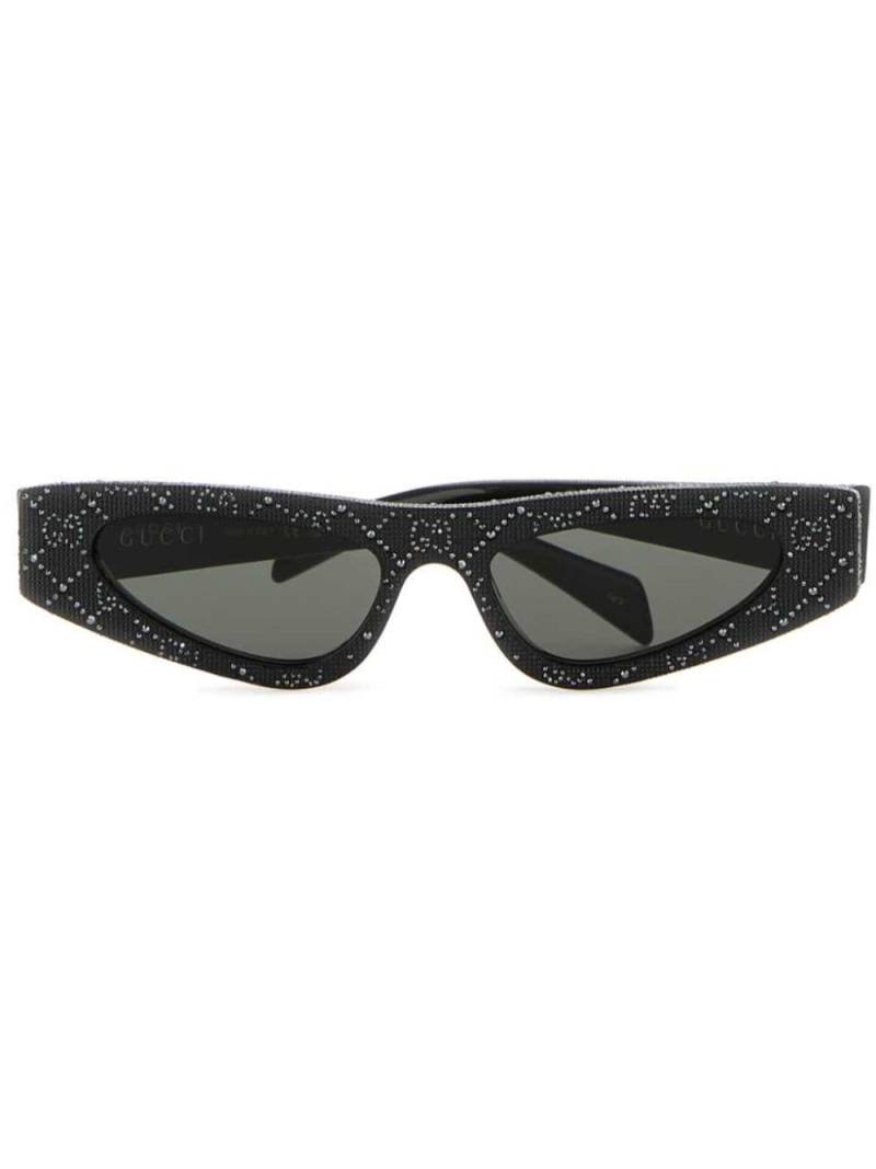 Gucci Eyewear GG cat-eye sunglasses - Black von Gucci Eyewear