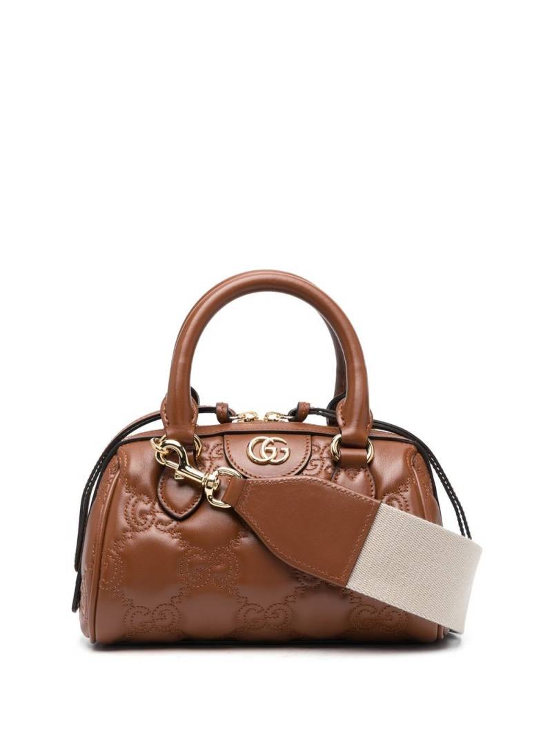 Gucci GG matelassé tote bag - Brown von Gucci