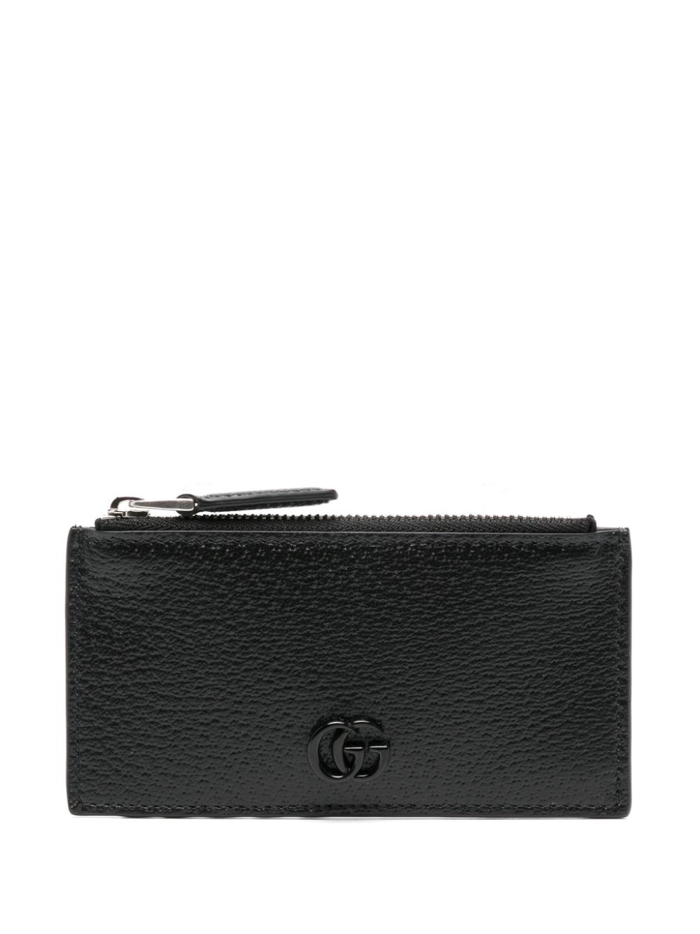 Gucci GG Marmont leather zip wallet - Black von Gucci