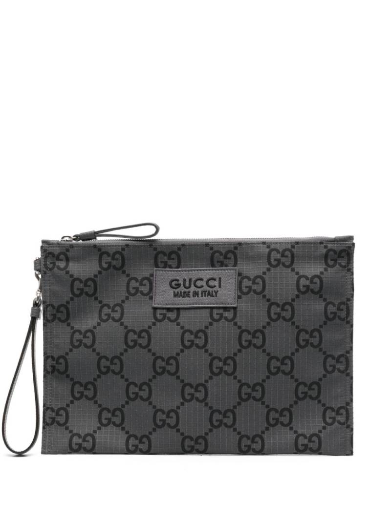 Gucci GG clutch bag - Grey von Gucci