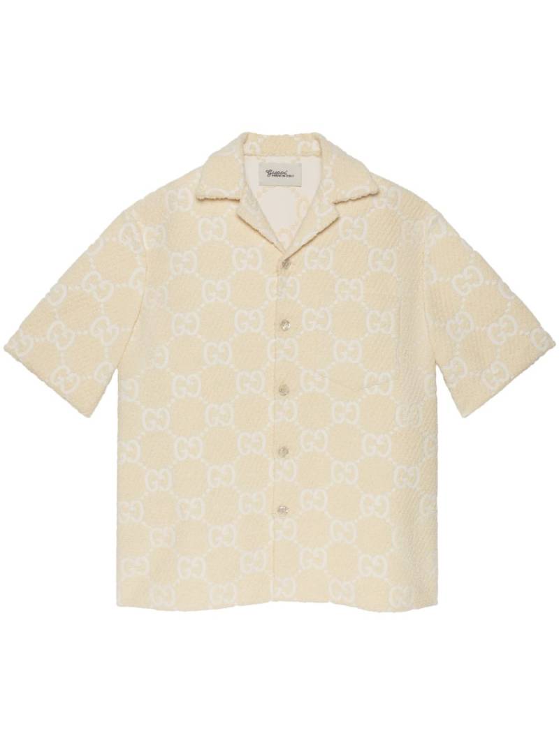 Gucci GG terry-cloth shirt - Neutrals von Gucci