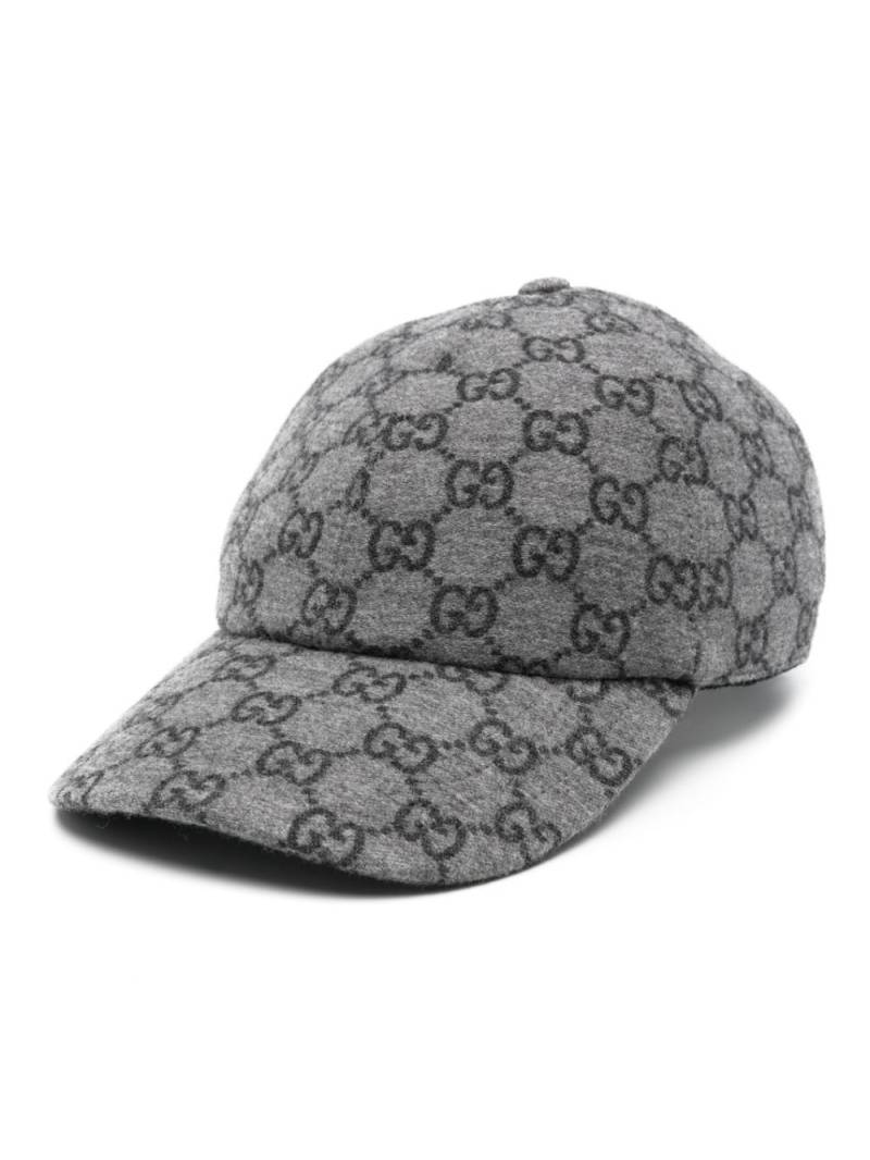 Gucci GG wool cap - Grey von Gucci