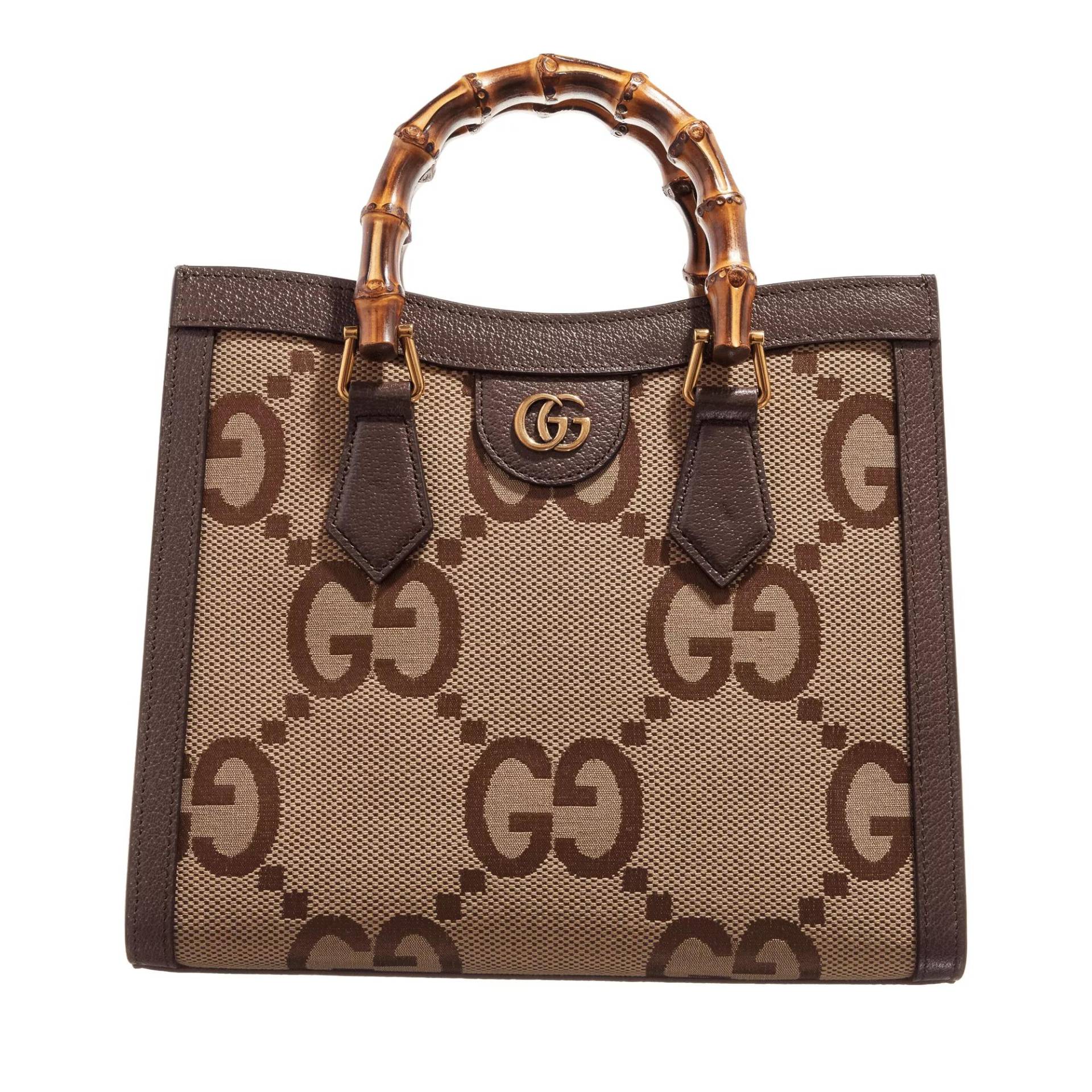 Gucci Handtasche - Diana Jumbo GG Small Tote Bag - Gr. unisize - in Braun - für Damen von Gucci